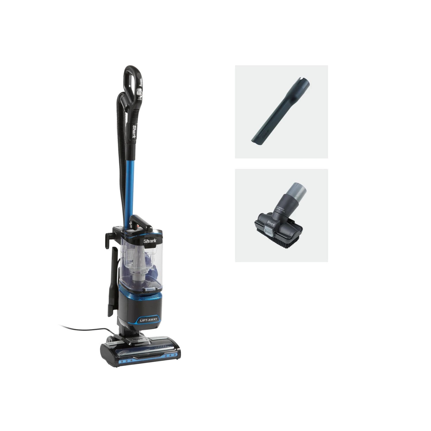 Shark NV602UK DuoClean Lift-Away Upright Vacuum Cleaner - Black & Blue