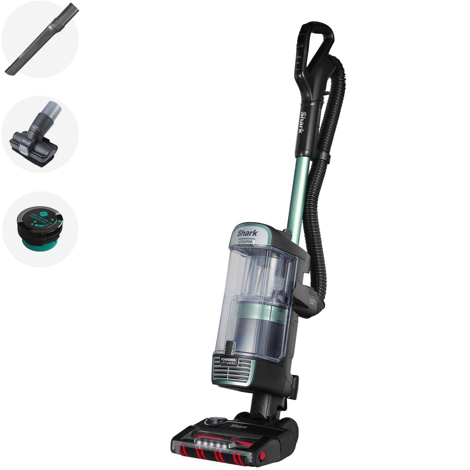 Shark NZ860UK Stratos Anti Hair Wrap Plus Upright Vacuum Cleaner - Mojito