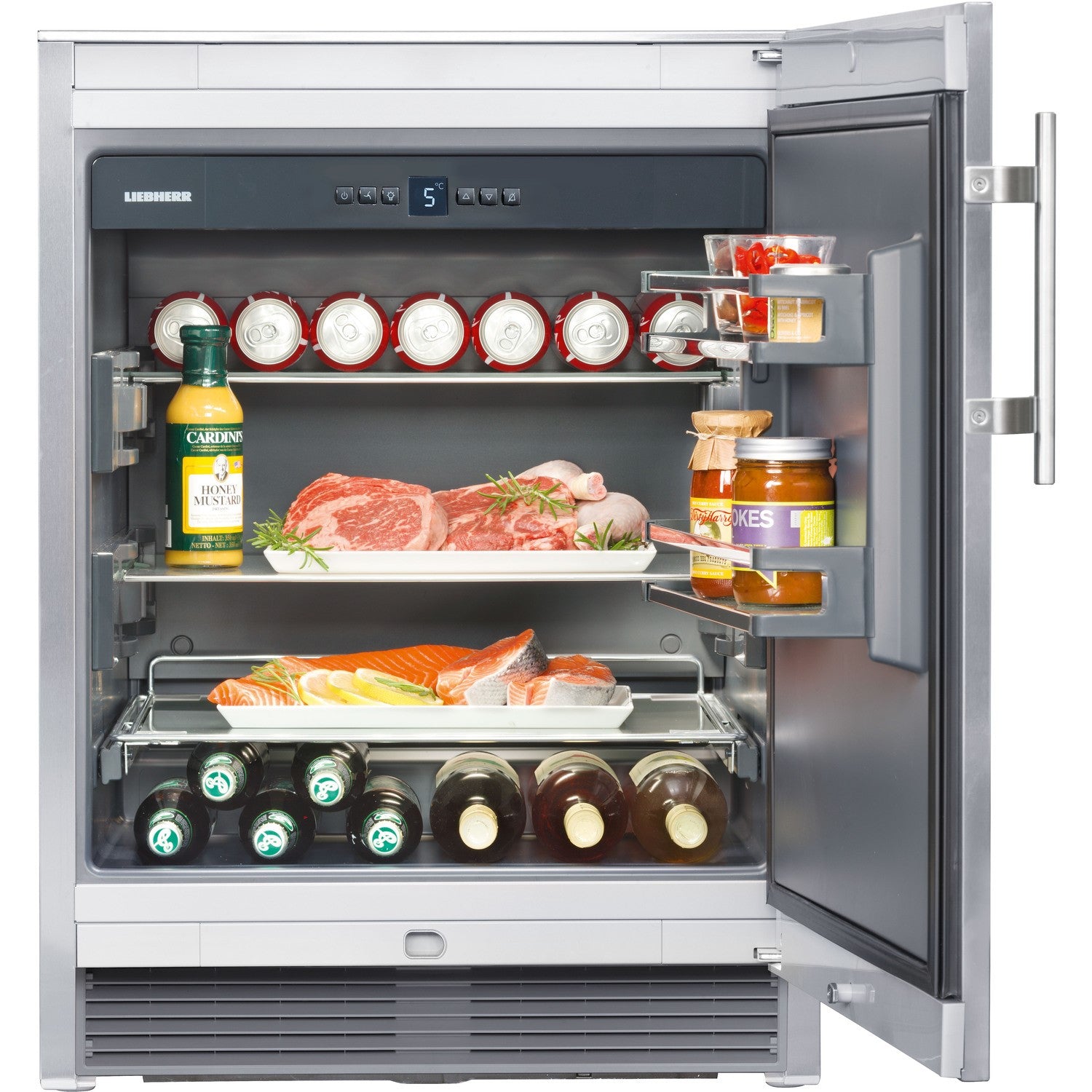 Liebherr 109 Litre Outdoor Fridge - Stainless Steel