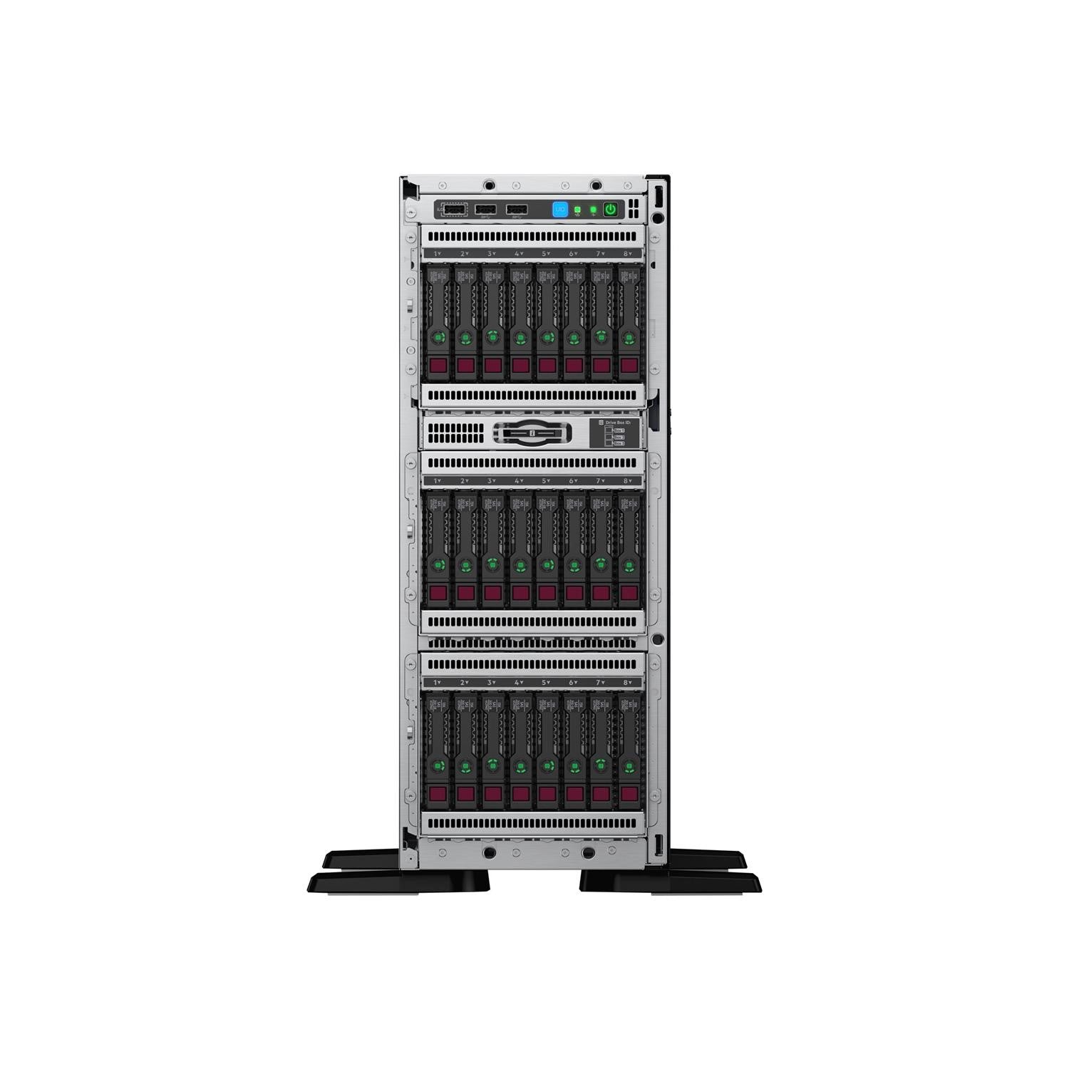 Hewlett Packard HPE ProLiant ML350 Gen10 Tower Intel Xeon-G 5218 16-Core 2.30GHz 22MB 32GB 1 x 32GB PC4-2933Y-R DDR4 2933MHz RDIMM 8 x Hot Plug 2.5in Small Form Factor Smart Carrier Smart Array P408i-