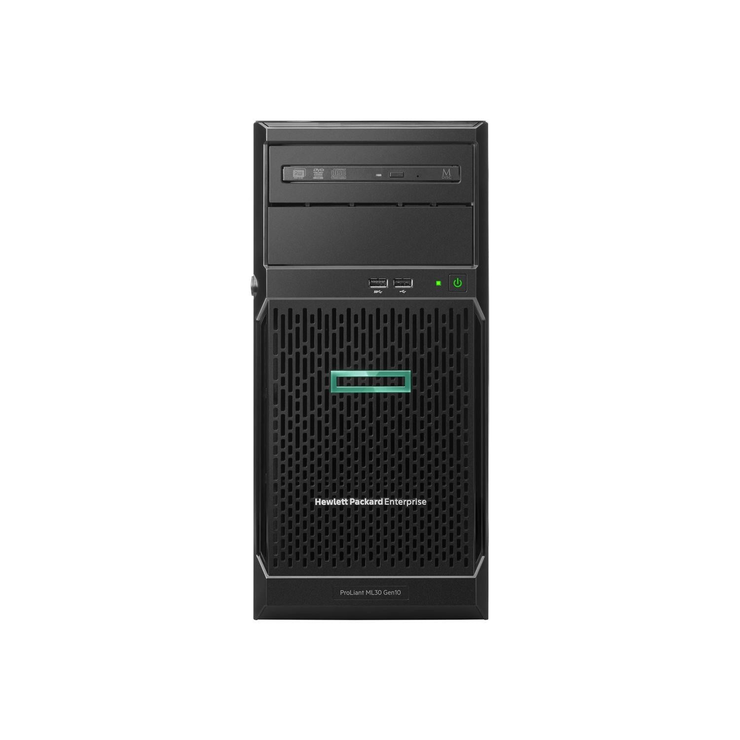 HPE ProLiant ML30 Gen10 Xeon E-2234 - 3.6GHz 16GB No HDD - Tower Server