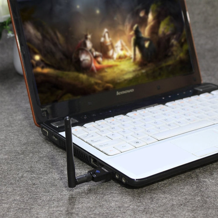 EDUP EP-DB1607 600Mbps 2.4GHz & 5GHz Dual Band Wireless Wifi USB 2.0 Ethernet Adapter Network Card, EP-DB1607