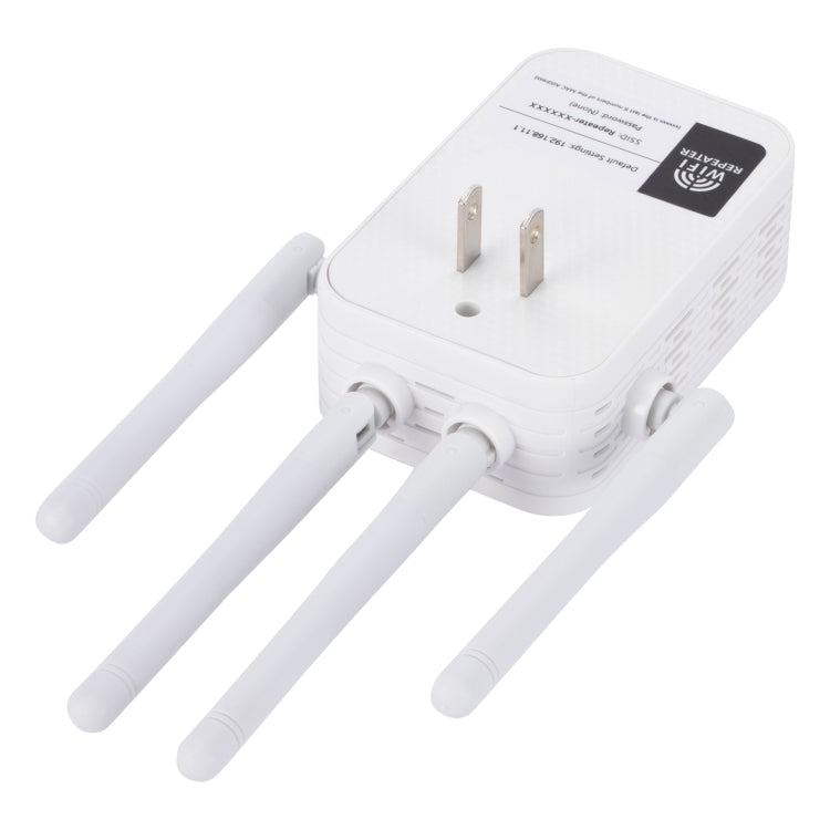 ZX-R08 1200Mbps 2.4G/5G Dual-Band WiFi Repeater Signal Amplifier WISP Outdoor Router, US Plug, 1200Mbps