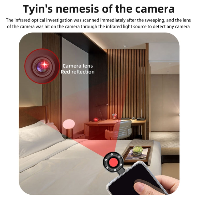 S300 USB-C/Type-C Plug Infrared Detector Hotel Camera Anti-Sneak Shooting Scanner, Type-C