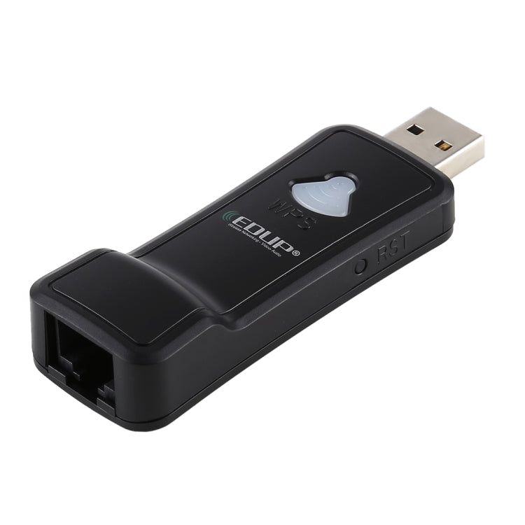 EDUP EP-2911S 300Mbps 2.4GHz Wireless USB Repeater WiFi to RJ45 Network Adapter for TV, Set Top Box, PS4, Xbox, Printer, Projector, EP-2911S 300Mbps