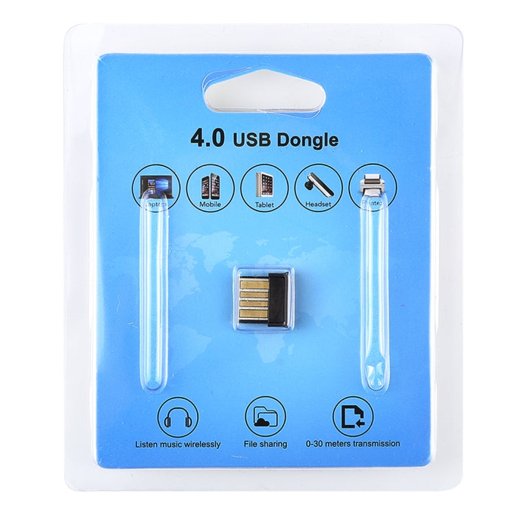 Ultra Mini Bluetooth 4.0 USB Dongle, Transmission Distance: 30m, Ultra Mini