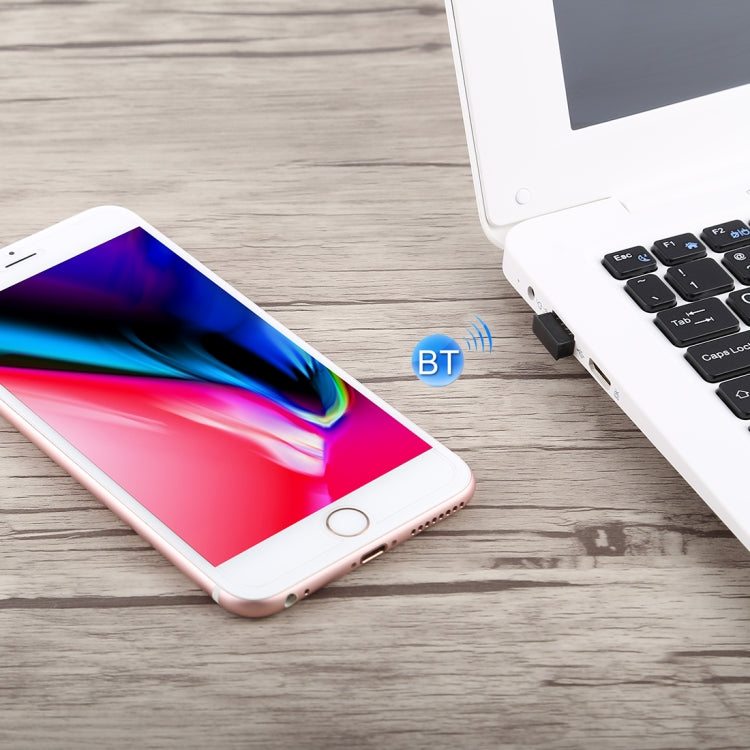 Ultra Mini Bluetooth 4.0 USB Dongle, Transmission Distance: 30m, Ultra Mini