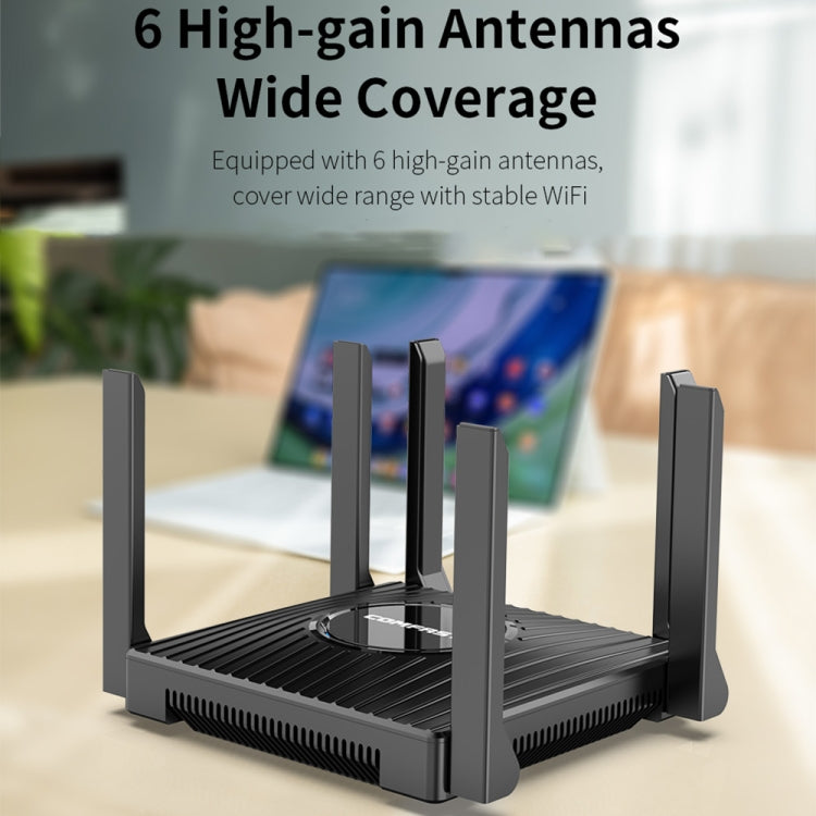 COMFAST CF-WR635AX 3000Mbps WiFi6 Dual Band Gigabit Wireless Router, CF-WR635AX