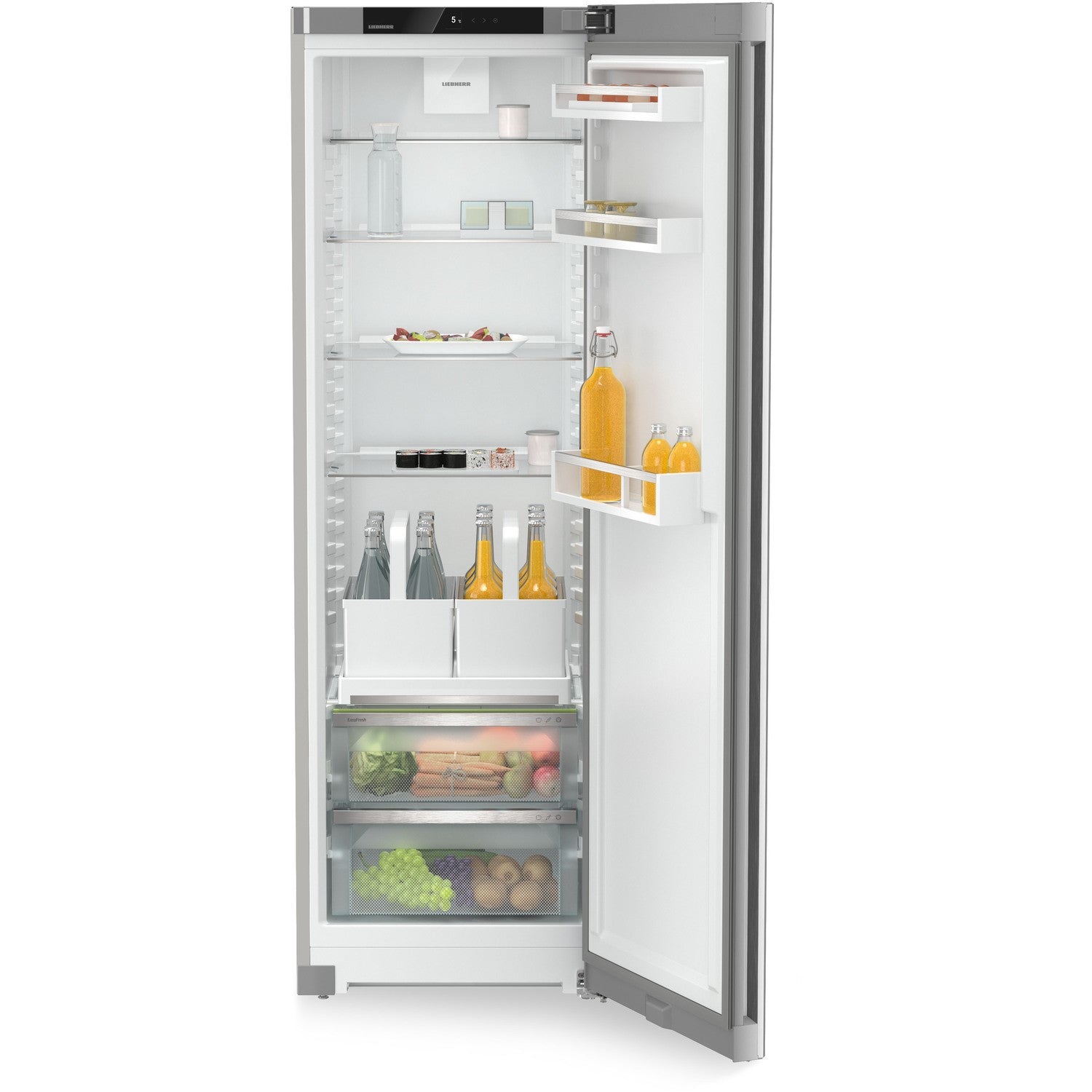 Liebherr 399 Litre Freestanding Larder Fridge - Silver