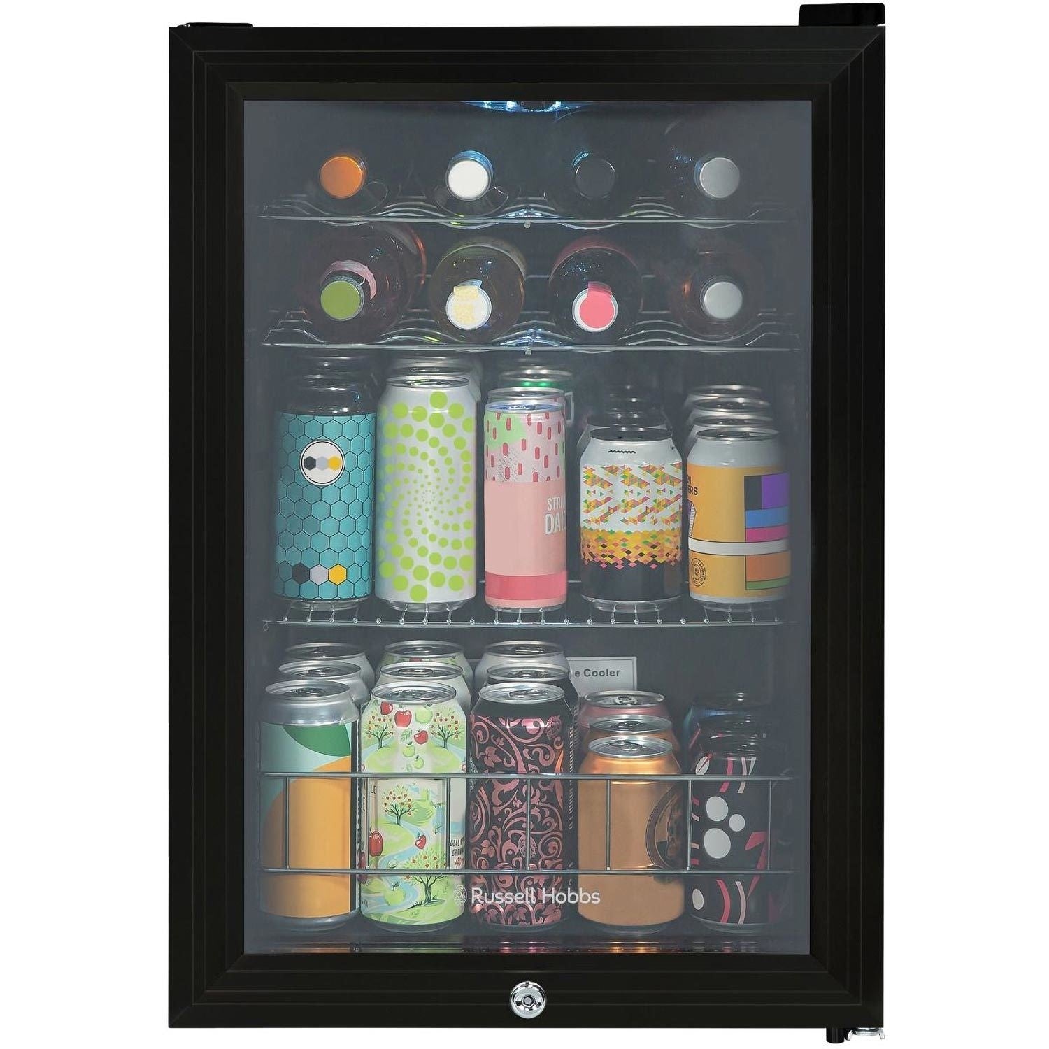 Russell Hobbs 62L Drinks Fridge - Black