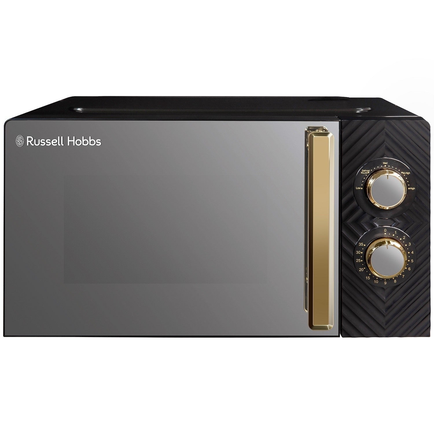 Russell Hobbs RHMM723B 17L Groove Microwave - Black