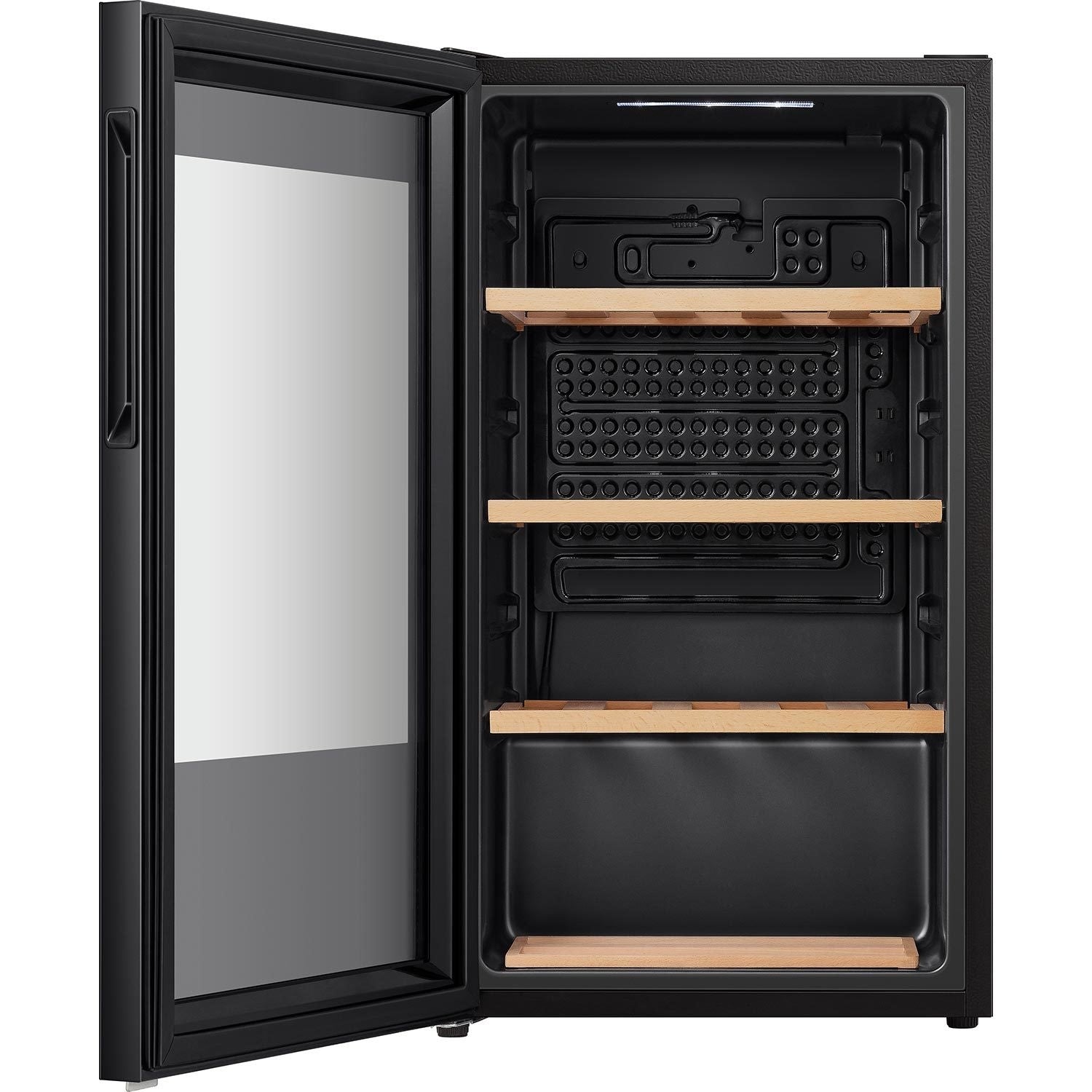 Hisense 30 Bottle Capacity Single Zone Wine Cooler - Black
