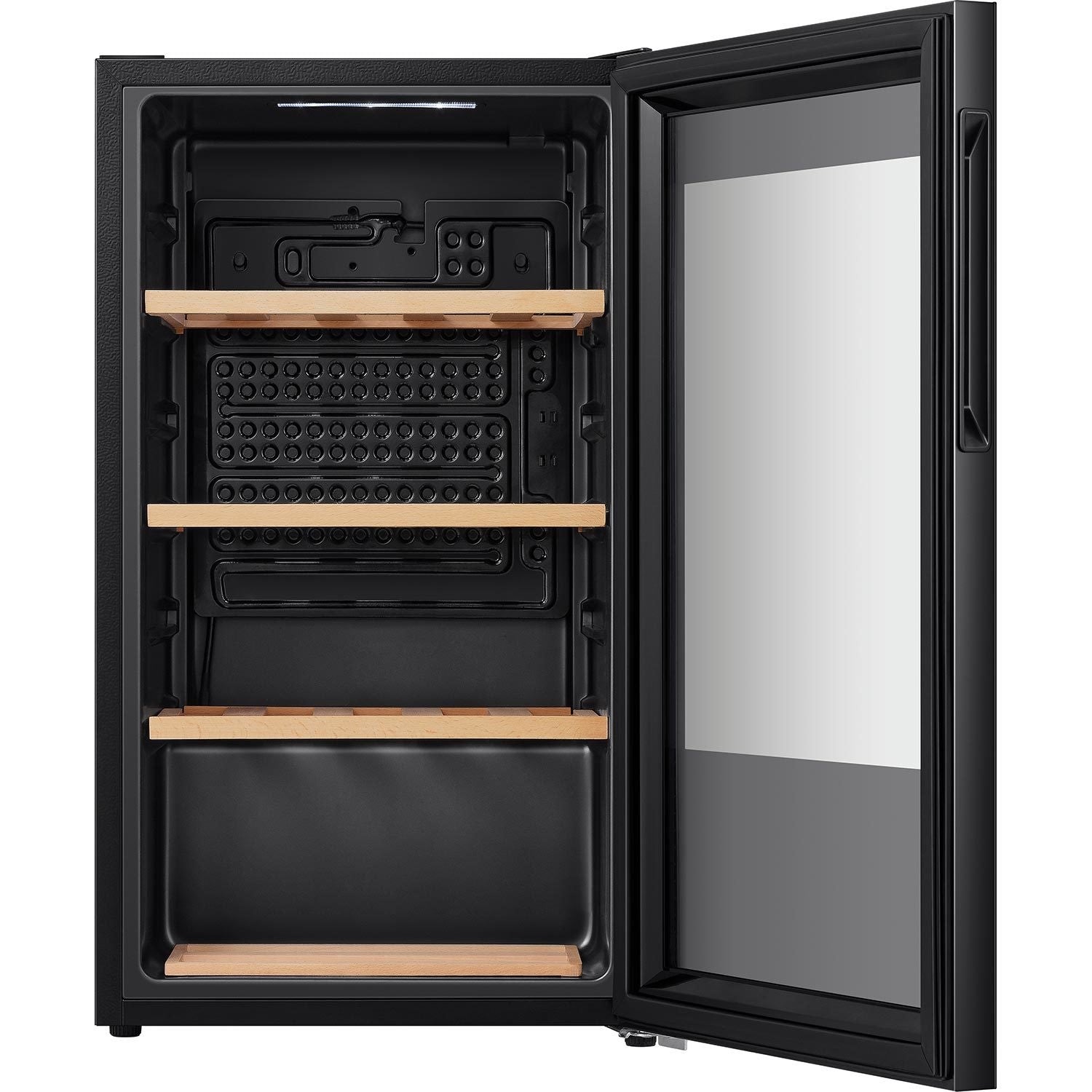 Hisense 30 Bottle Capacity Single Zone Wine Cooler - Black