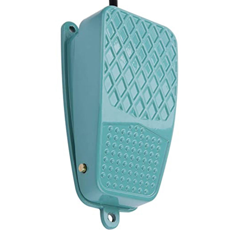 TFS-105 AC 250V 10A Anti-slip Metal Case Foot Control Pedal Switch, Cable Length: 90cm, TFS-105