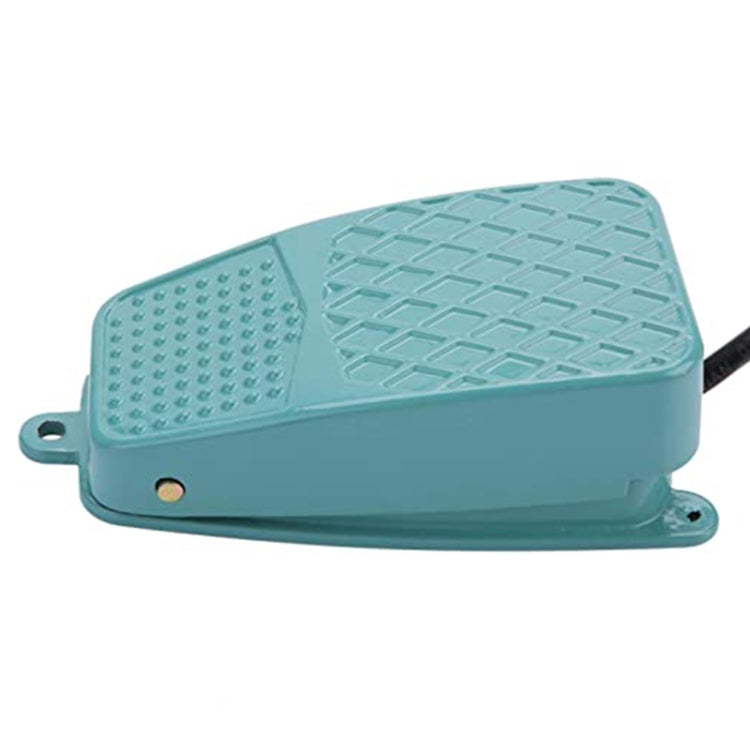 TFS-105 AC 250V 10A Anti-slip Metal Case Foot Control Pedal Switch, Cable Length: 90cm, TFS-105