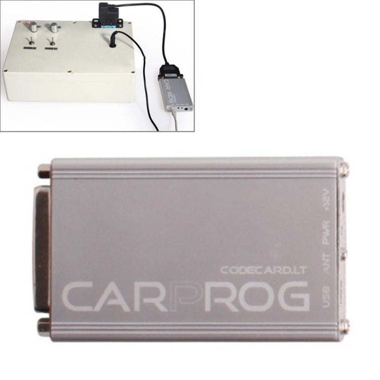 Carprog V10.03 Full ECU Chip Auto Repair Tool with 21 Adaptors for Car Radios / Odometers / Dashboards / Immobilizers Repair, Auto Repair Tool