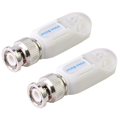 2 PCS UTP Network Video Balun CAT5 to Camera CCTV BNC DVR O-611, 206A
