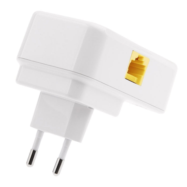 2 PCS 500Mbps Powerline Network Mini Homeplug AV Ethernet Bridge, 7HP150, EU Plug, 500Mbps