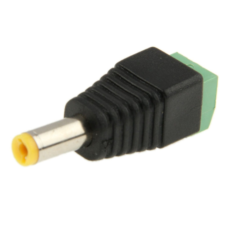 10 PCS Green Male DC 5.5 x 2.1mm Power Connector, 5.5 x 2.1mm