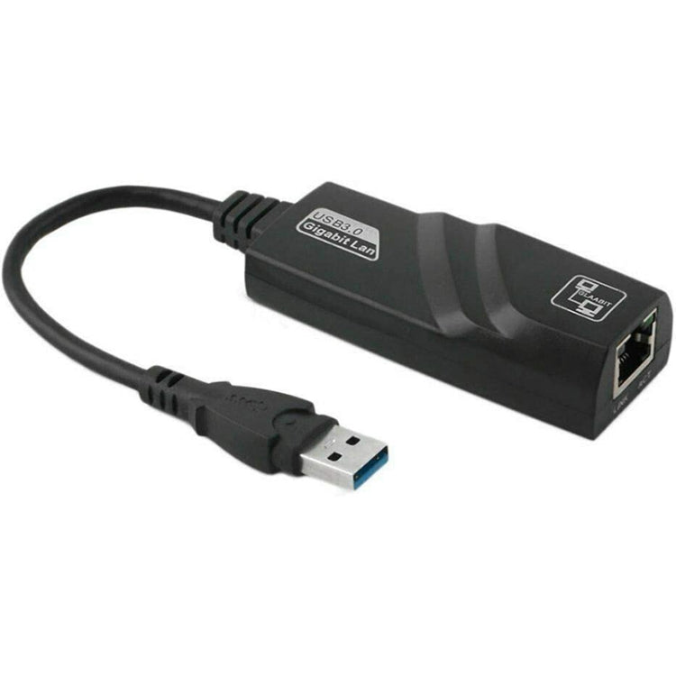 USB 3.0 10 / 100 / 1000Mbps Ethernet Adapter for Laptops, Plug and play, USB 3.0 1000 Mbps