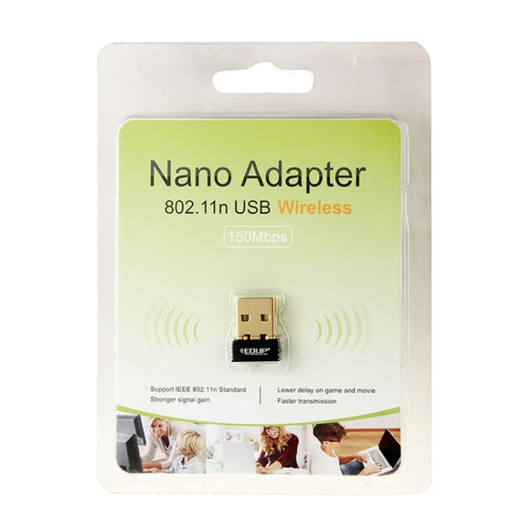 EDUP EP-8553 MTK7601 Chipset 150Mbps WiFi USB Network 802.11n/g/b LAN Adapter, EP-8553 150Mbps