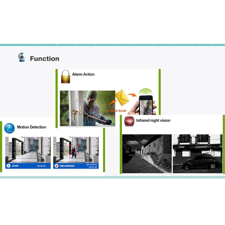 N4B7M 4Ch 960P P2P ONVIF 1.3 Mega Pixel IP Camera NVR Kit, Support Night Vision / Motion Detection, IR Distance: 20m, N4B7M/Kit