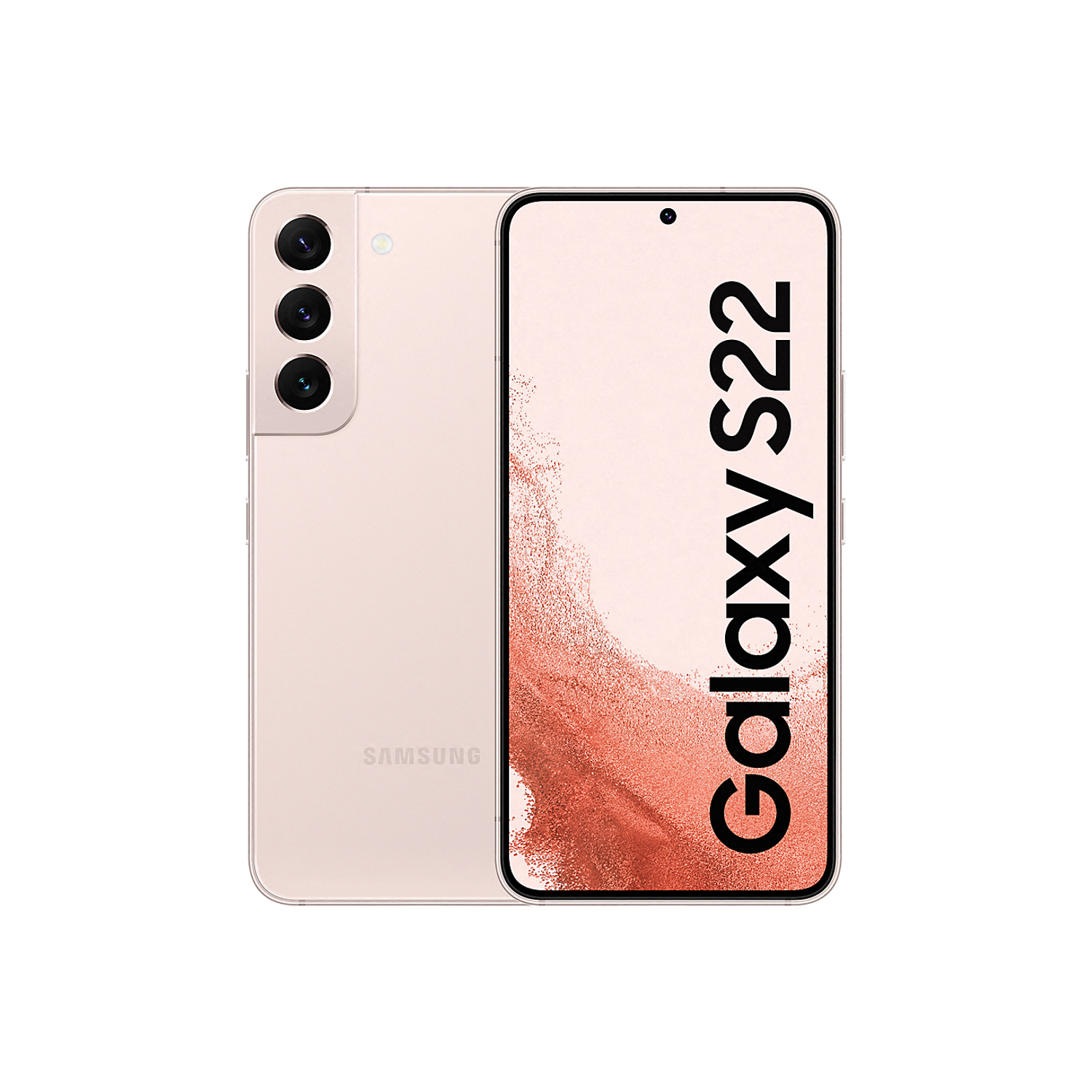 Refurbished Samsung Galaxy S22 Pink Gold 6.1