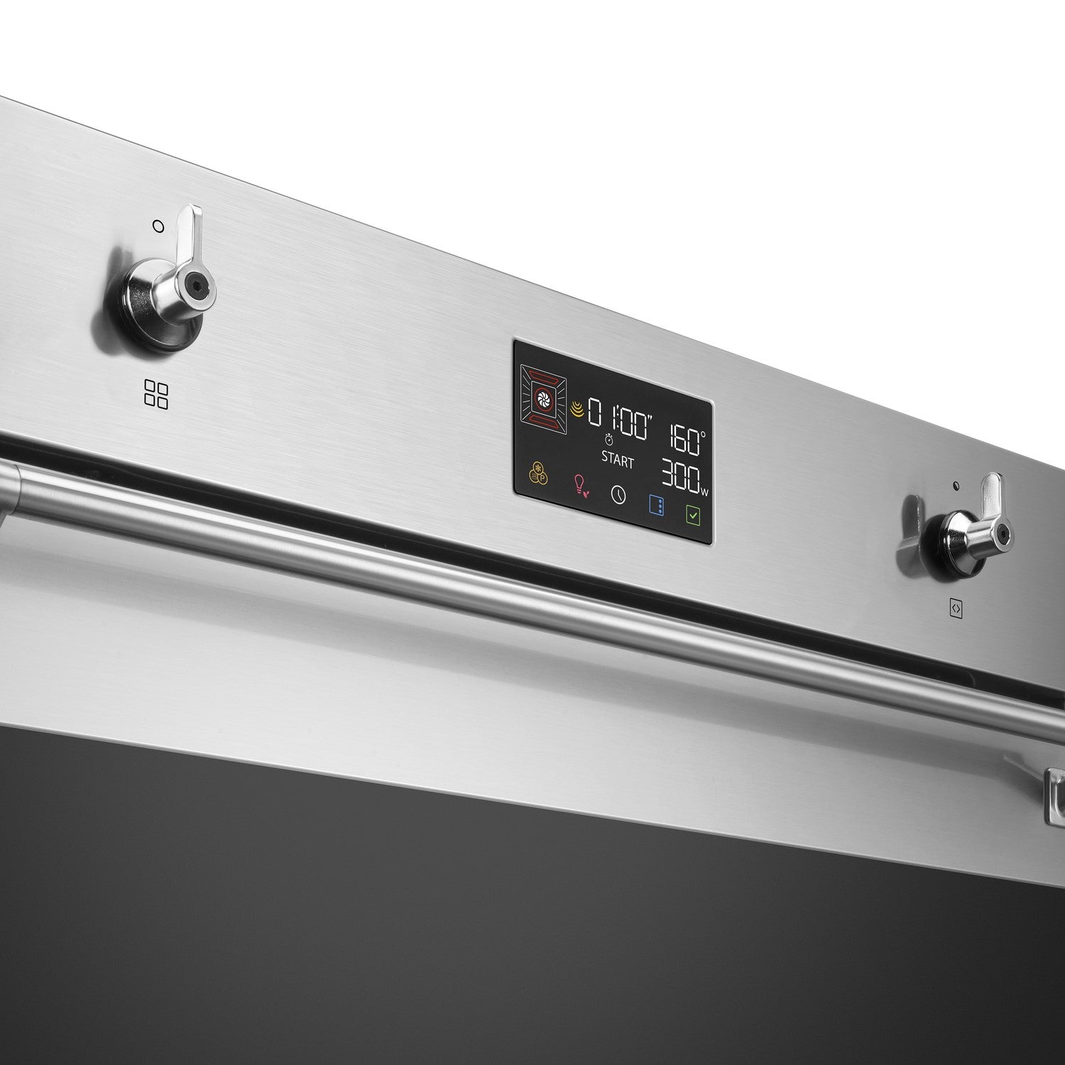 Smeg SO6302M2X Single Oven with Microwave Function - Stainless Steel