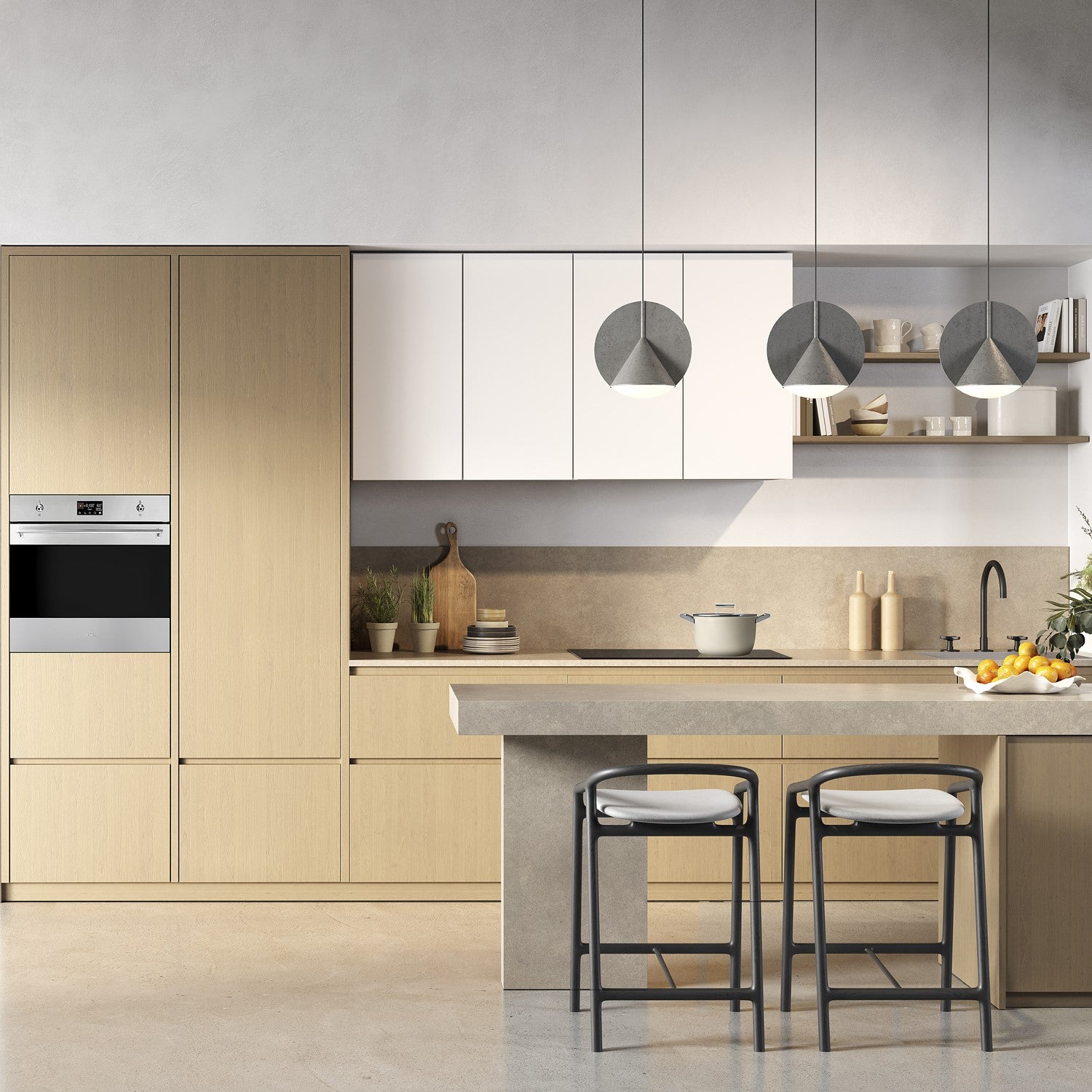 Smeg SO6302M2X Single Oven with Microwave Function - Stainless Steel