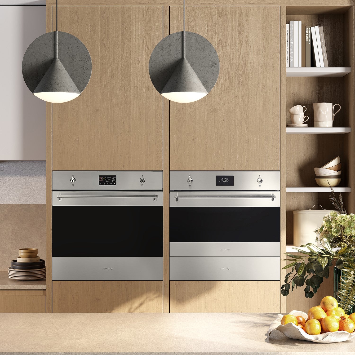 Smeg SO6302M2X Single Oven with Microwave Function - Stainless Steel