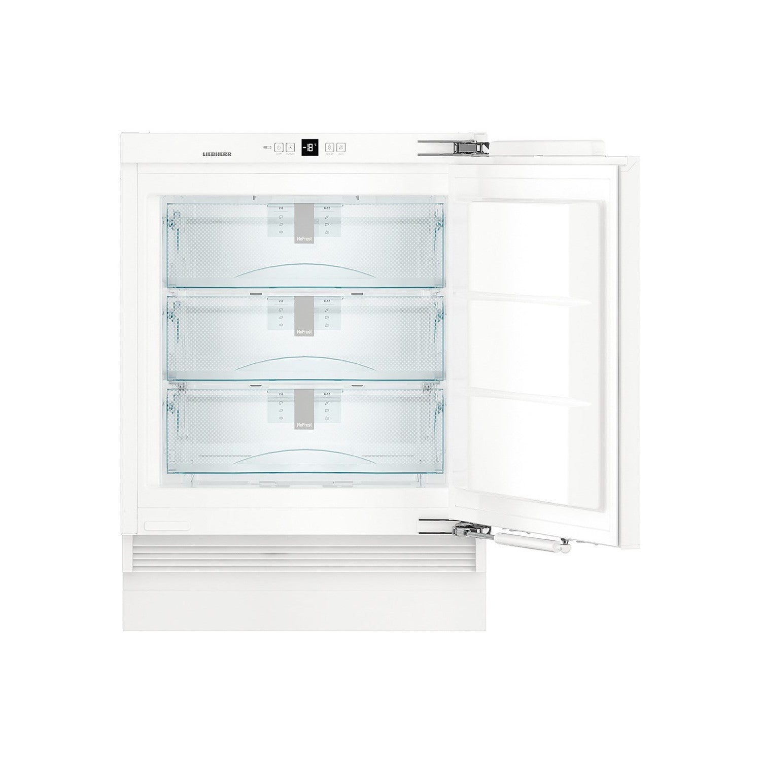 Liebherr 79 Litre Under Counter Integrated Freezer - Door-on-door