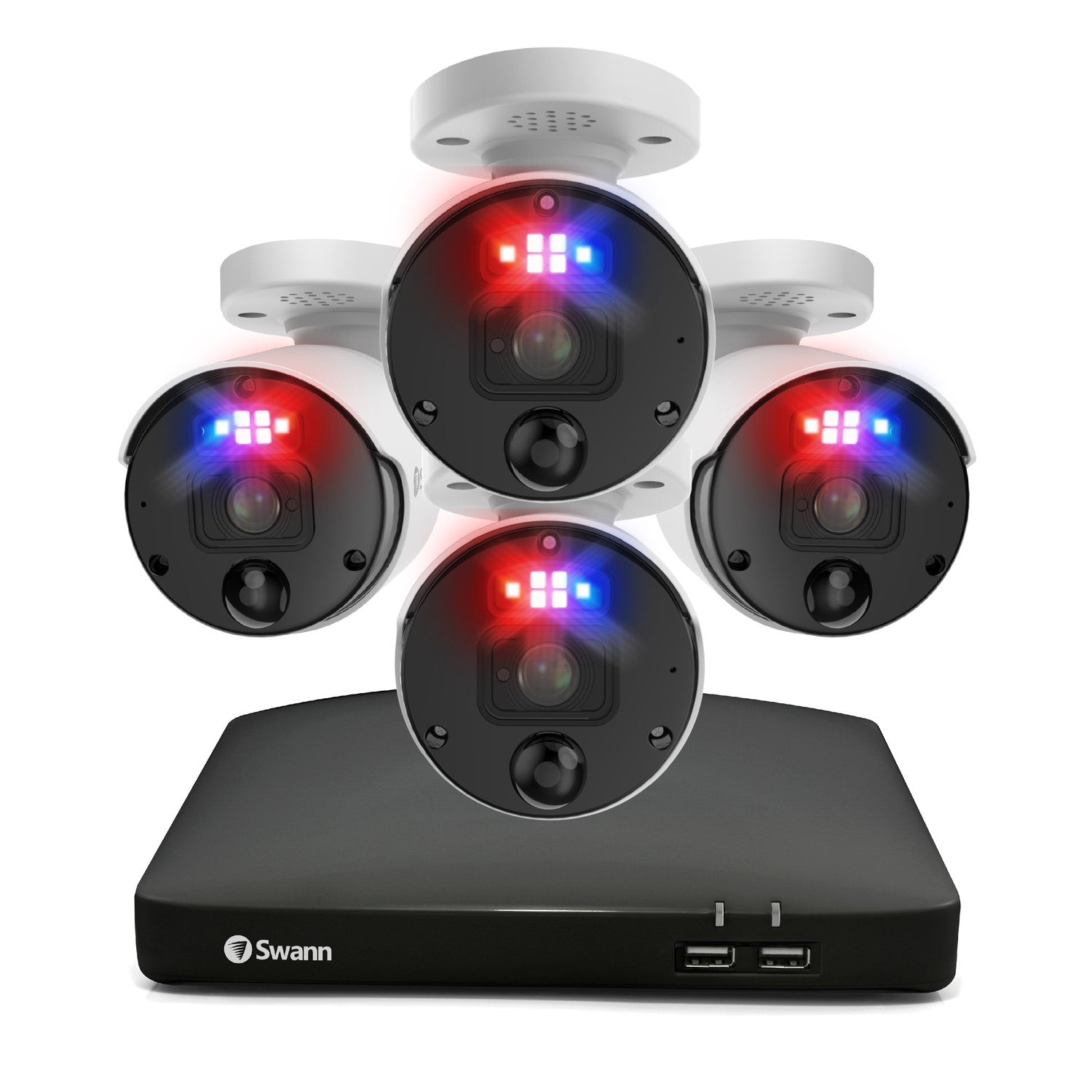 Swann 4 Camera 4K Ultra HD Pro Series NVR CCTV System with 2TB HDD