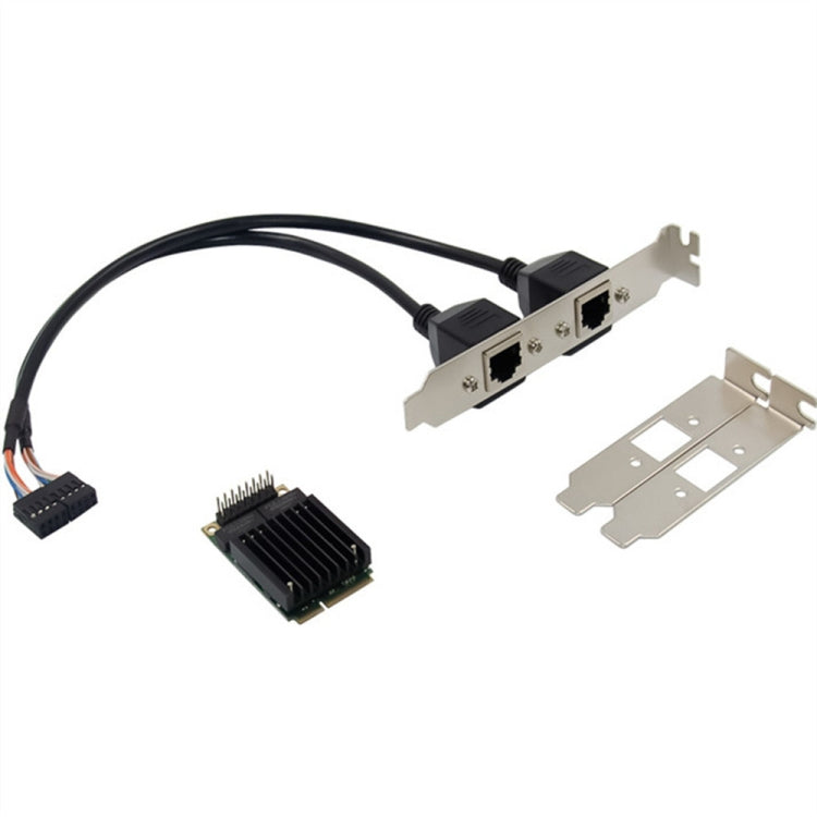 ST7251 MiniPCIE I350 Dual RJ45 Ports Server NIC 82583V, I350 Dual RJ45 Ports