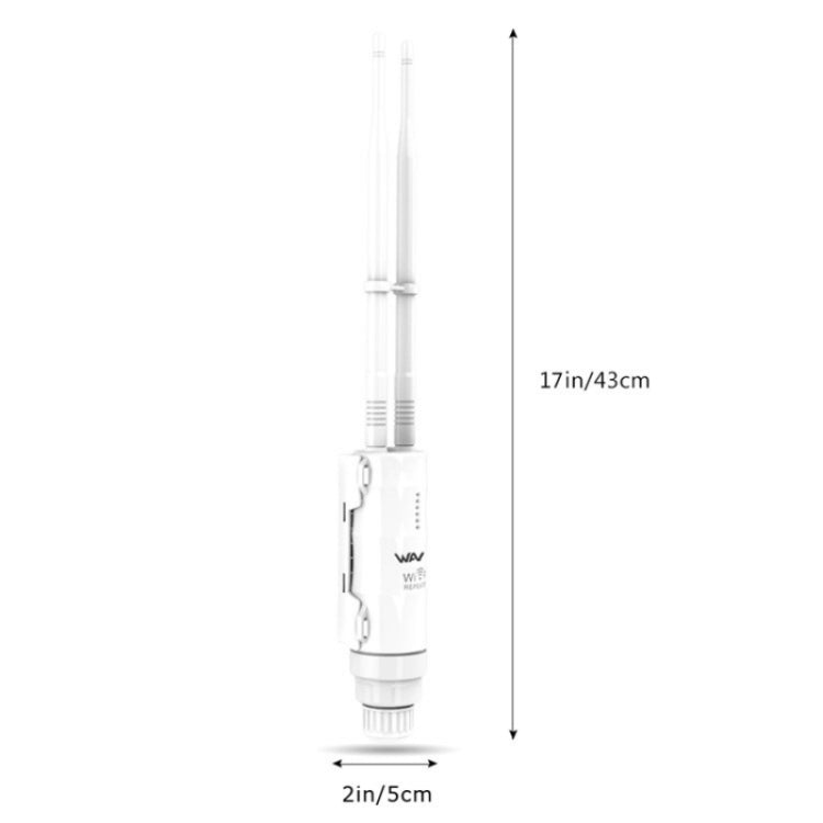 WAVLINK WN570HN2 With PoE Powered WAN/ AP / Repeater Mode 300Mbps Outdoor Router, US Plug, UK Plug, EU Plug, AU Plug