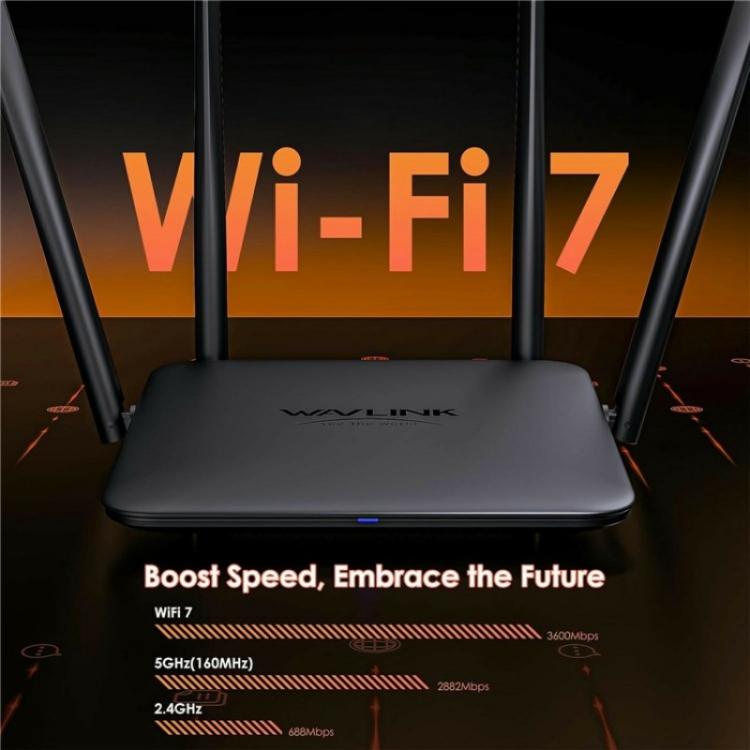 WAVLINK WN530BE1 Gigabit Ports High-Speed WiFi 2.4GHz / 5GHz Dual-Band Gaming Router, US Plug, UK Plug, EU Plug, AU Plug
