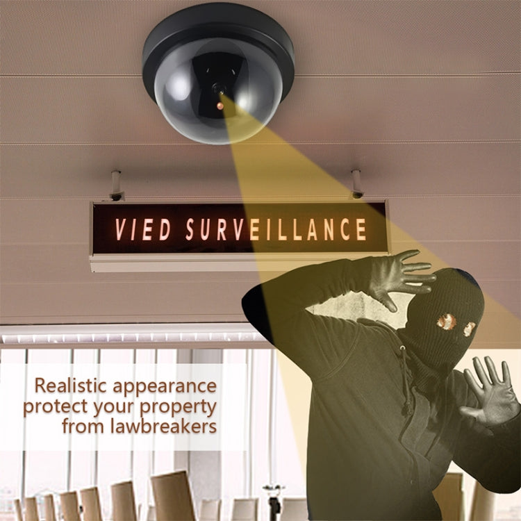 Outdoor Waterproof Infrared CCTV Dummy Dome LED Surveillance Security Camera, Dome LED Surveillance Security Camera