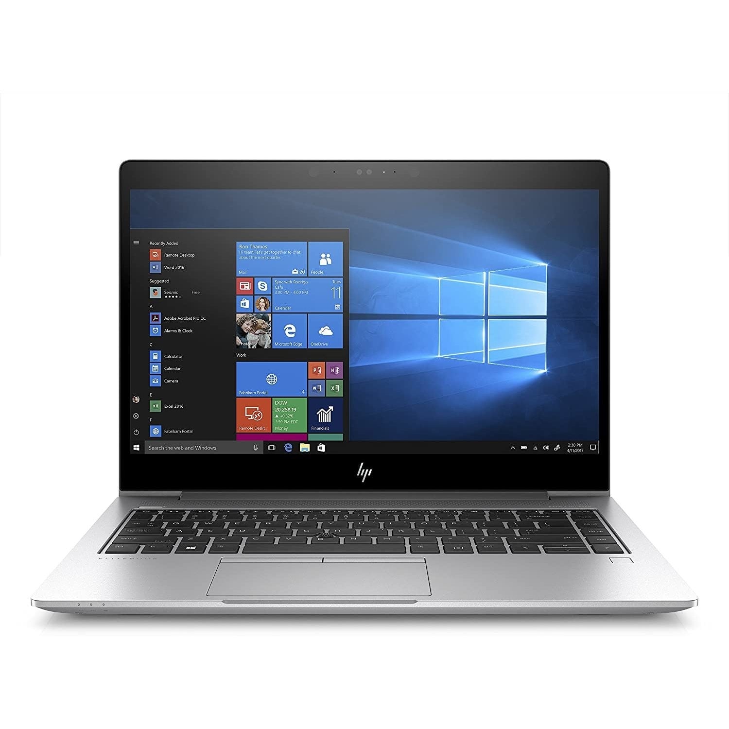 Refurbished HP EliteBook 840 G5 Ultrabook Core i5 8th Gen 8GB 256GB 14 Inch Windows 11 Professional Laptop