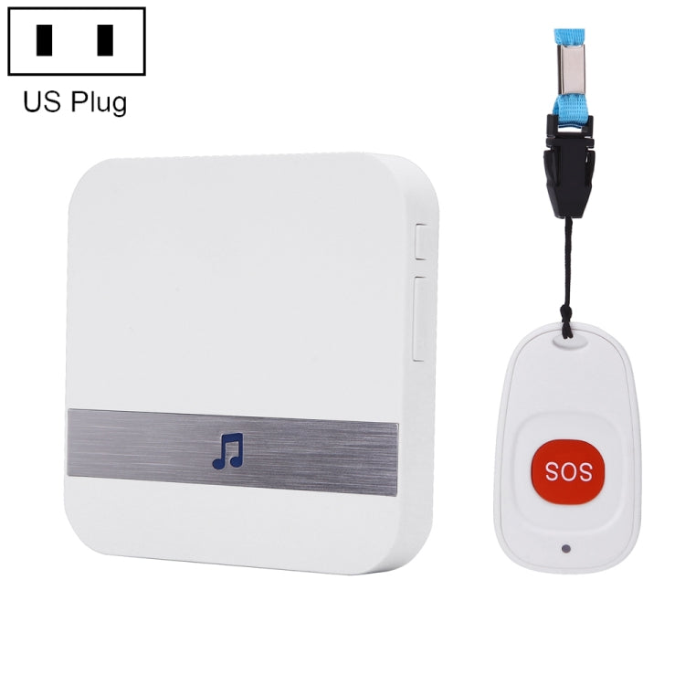 CACAZI C1 Smart Home Wireless Remote Control Doorbell, US Plug, EU Plug