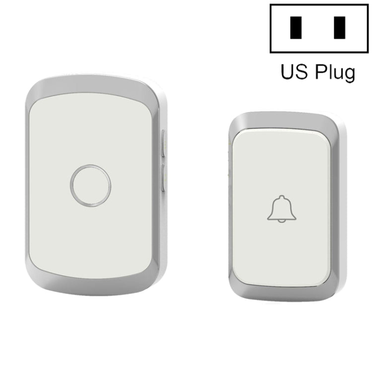 CACAZI A20 Smart Home Wireless Doorbell Digital Music Remote Control Waterproof Doorbell
