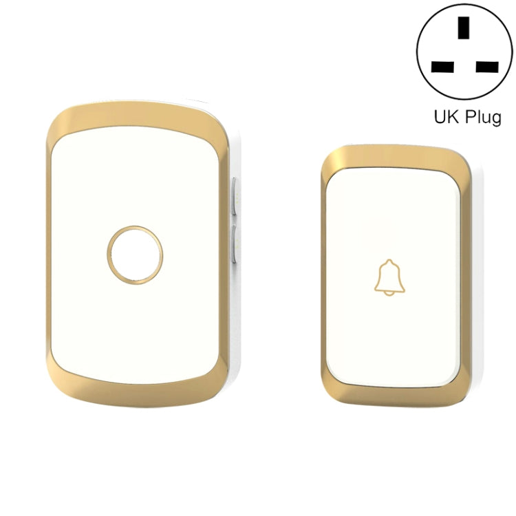CACAZI A20 Smart Home Wireless Doorbell Digital Music Remote Control Waterproof Doorbell