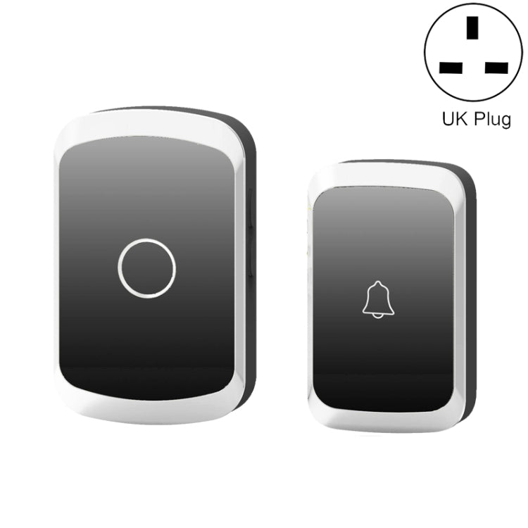 CACAZI A20 Smart Home Wireless Doorbell Digital Music Remote Control Waterproof Doorbell