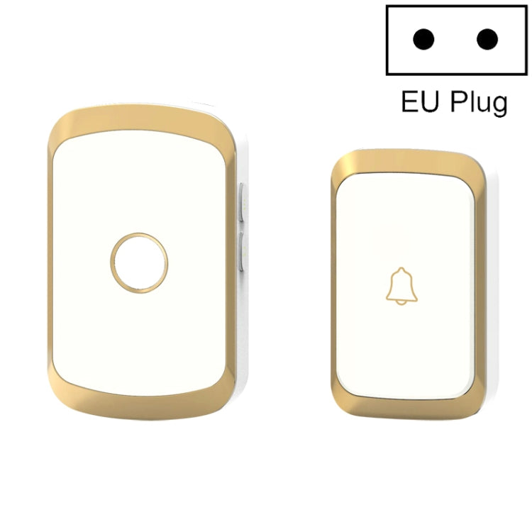 CACAZI A20 Smart Home Wireless Doorbell Digital Music Remote Control Waterproof Doorbell