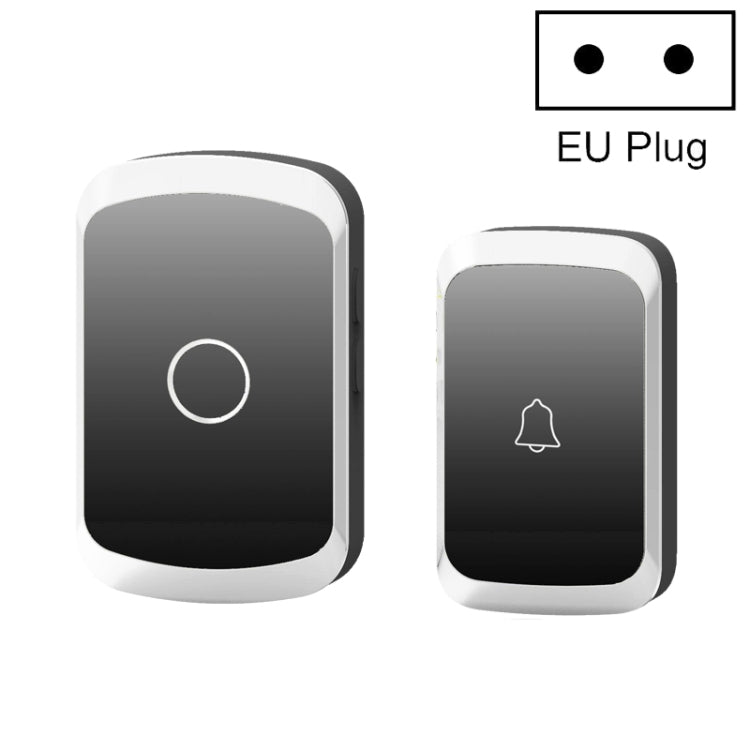 CACAZI A20 Smart Home Wireless Doorbell Digital Music Remote Control Waterproof Doorbell