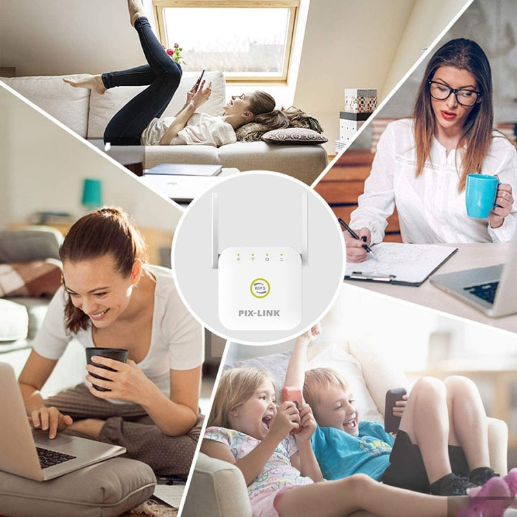 PIX-LINK WR22 300Mbps Wifi Wireless Signal Amplification Enhancement Extender, EU Plug, US Plug, UK Plug, AU Plug
