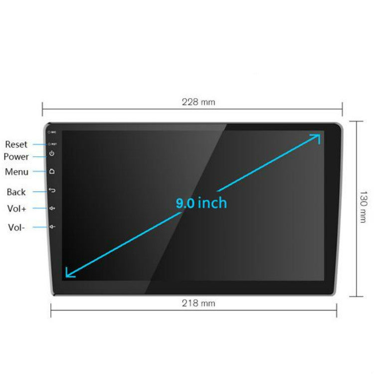 Universal Machine Android Smart Navigation Car Navigation DVD Reversing Video Integrated Machine