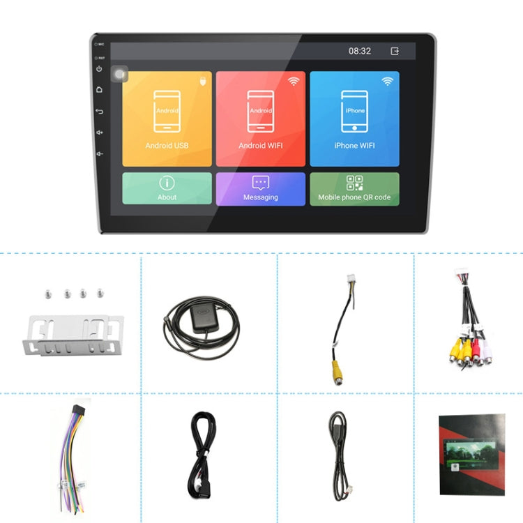 Universal Machine Android Smart Navigation Car Navigation DVD Reversing Video Integrated Machine