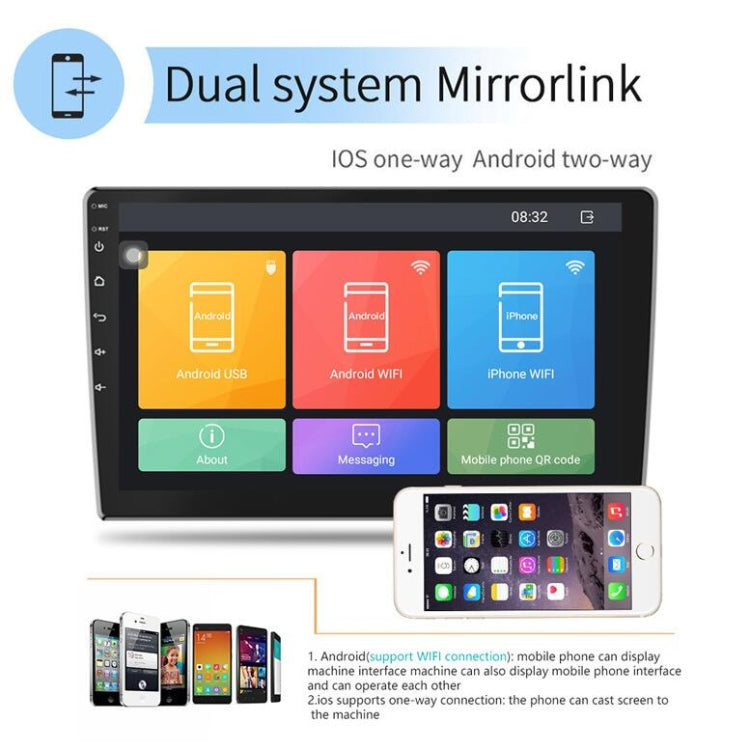 Universal Machine Android Smart Navigation Car Navigation DVD Reversing Video Integrated Machine