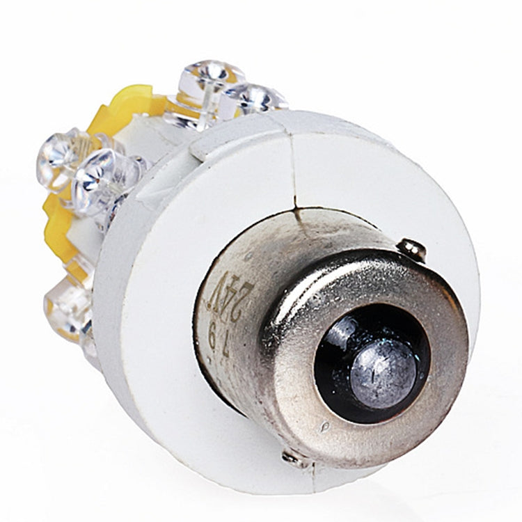 B15 15 LEDs Small Bulb LED Warning Light, Random Color Delivery, 220V