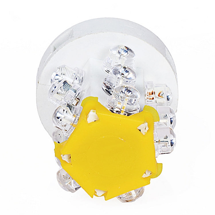 B15 15 LEDs Small Bulb LED Warning Light, Random Color Delivery, 220V