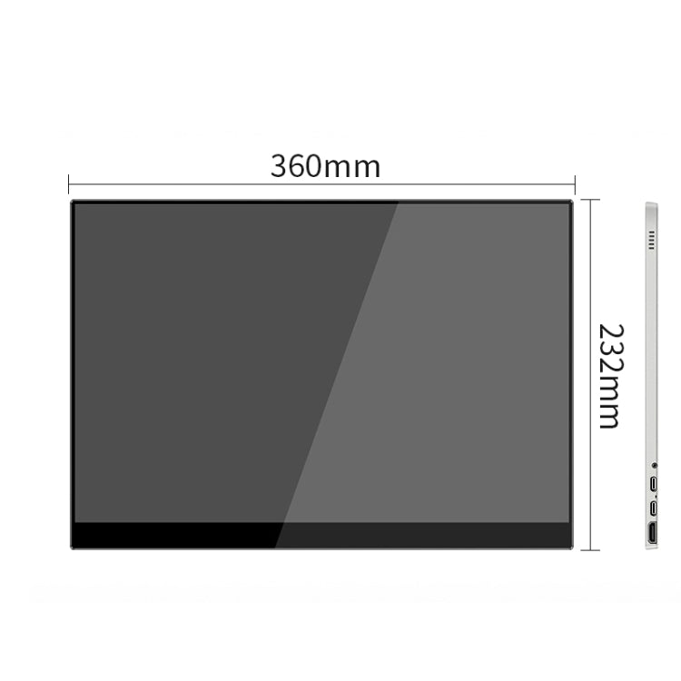 15.6 Inch Portable 1080P Display, Touch Version, Battery Touch Version